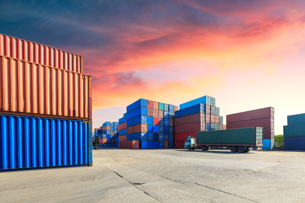 Retrieving shipping containers from the West Coast Ports