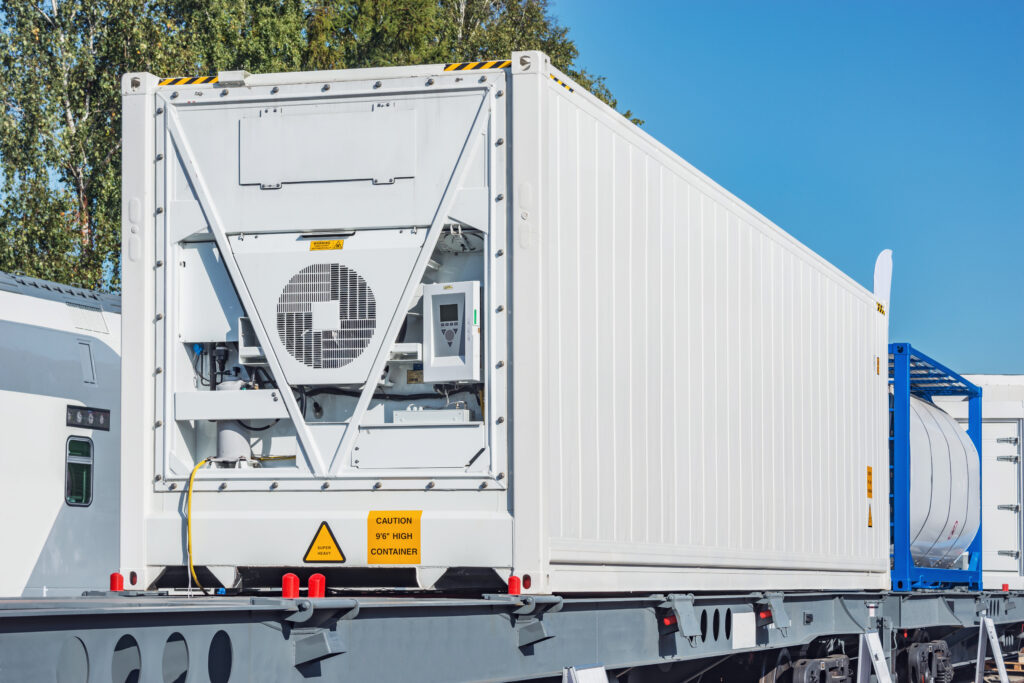 refrigerated container for global logistics
