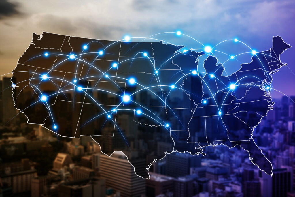 regional distribution network