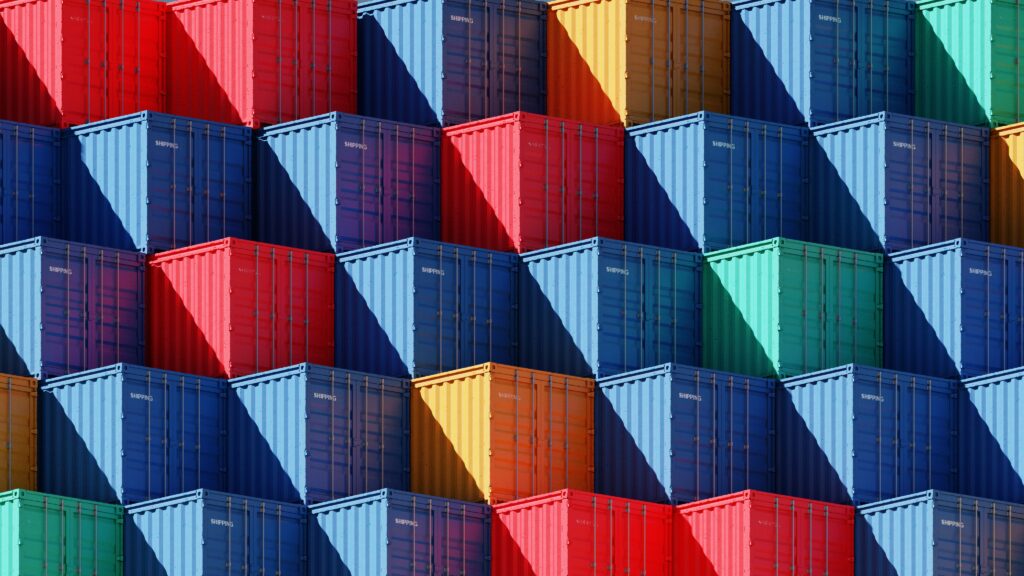 Container freight chaos