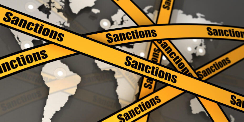 Latest trade sanctions